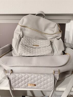 Luli Bebe Diaper Backpack + Monaco Duffel